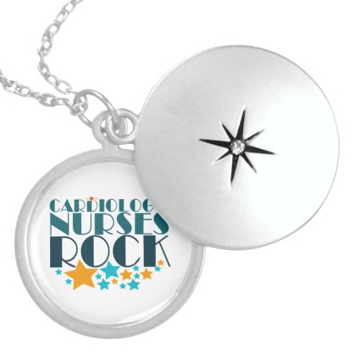 Cardiology Nurses Rock Locket Necklace