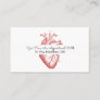 Cardiology Or Cardiologist Appointment Card