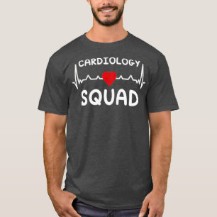 Cardiology Squad Cardiac Nurse Cardiologist Heart T-Shirt