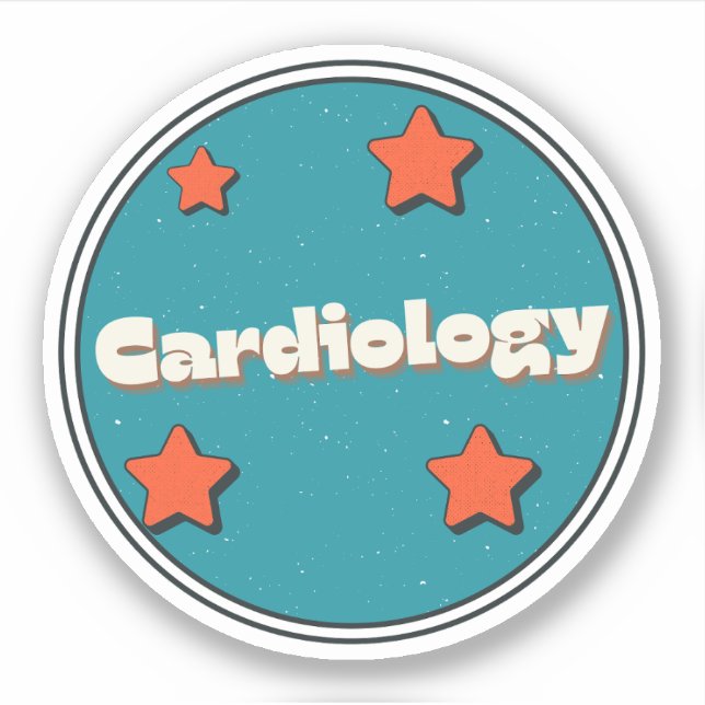 Cardiology Sticker (Front)