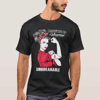Cardiomyopathy Warrior Unbreakable Shirt Awareness