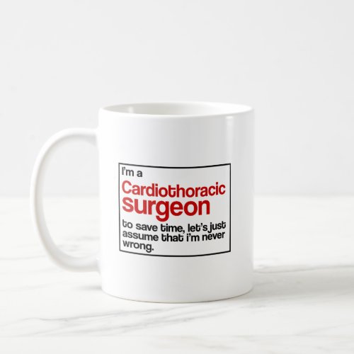 Cardiothoracic Surgeon Coffee Mug