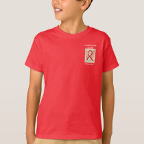 Cardiovascular Disease Awareness Ribbon Angel Tee