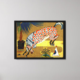 Cardoso - Clown Horse Salamandra Canvas Print