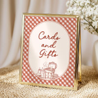 Cards and Gifts Baby Q BBQ Couples Baby Shower