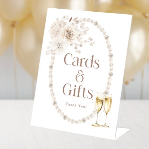 Cards And Gifts Bridal Shower Sign