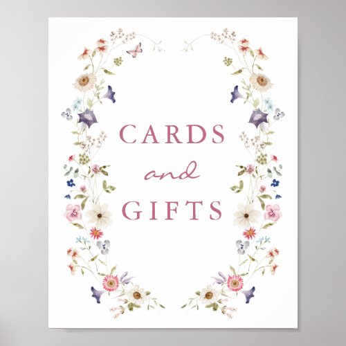 Cards and Gifts Bridal Tea Poster