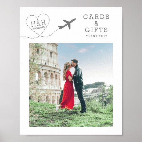 Cards and Gifts Destination Travel Theme Sign
