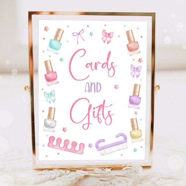 Cards and Gifts Mani-Pedi Party Manicure Pedicure Poster (Creator Uploaded)