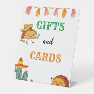 Cards and Gifts Mexican Taco Favor party sign