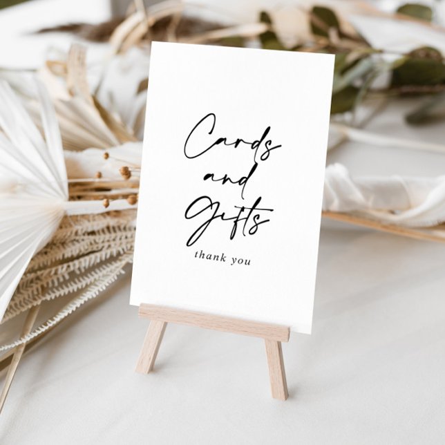 Cards and Gifts Modern and Elegant Sign (Creator Uploaded)