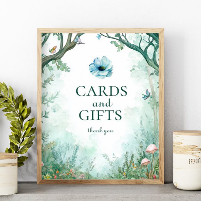 Cards and Gifts Sign Enchanted Forest Fairytale (Creator Uploaded)