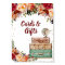 Cards and Gifts Sign Travel Bridal Shower Poster