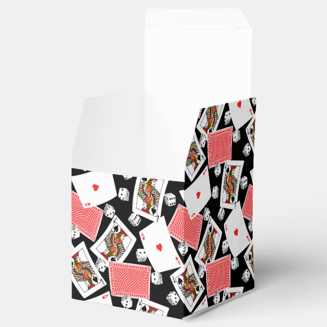 Cards & dice favor boxes (Opened)