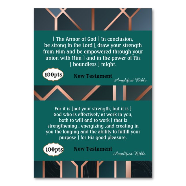 Cards for Game (Back)