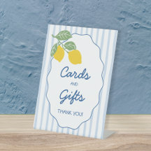 Cards & Gifts Amalfi Coast Lemon Bridal Shower