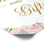 Cards & Gifts Blush Pink Floral Wedding Decoration (Corner)