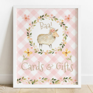 Cards & Gifts Farm Animals Party Sign