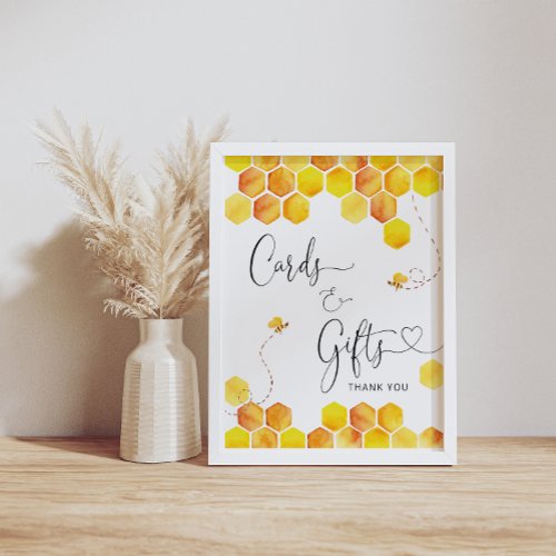 Cards  Gifts Honey Bee Baby Shower Sign