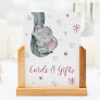 Cards & Gifts Pink Elephant Girl Baby Shower Sign