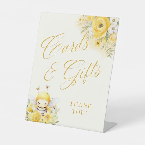 Cards  Gifts Sweet Honey Bee Pedestal Sign