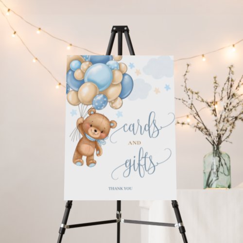 Cards  Gifts Teddy Bear Balloons Baby Shower  Foam Board