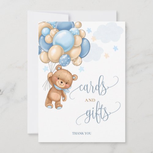 Cards  Gifts Teddy Bear Balloons Baby Shower Sign