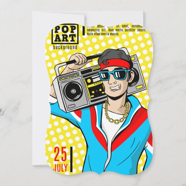 Cards in comic style (Front)