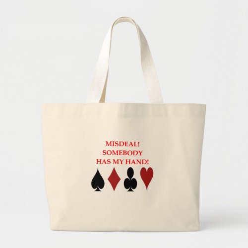 CARDS LARGE TOTE BAG