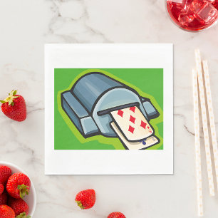 Cards Machine Napkins