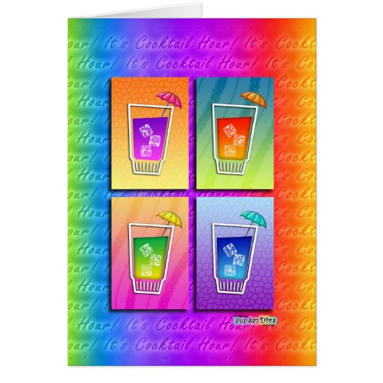 Cards - Pop Art Cocktails