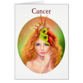 Cards Zodiac - Fantasy Cancer (Front)