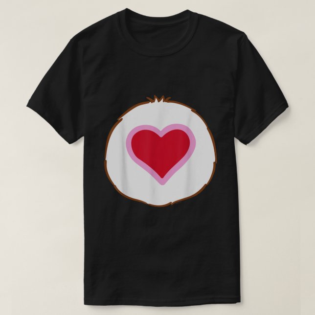 Care Bears Tenderheart Belly  T-Shirt (Design Front)