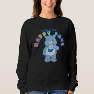 Care Bears This Is My Happy Face Coffee Grumpy Bea Sweatshirt