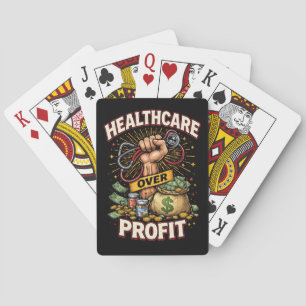 Care Before Profit Poker Cards