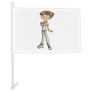 Care Car Flag