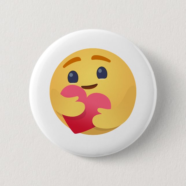 Care Emojis Facebook Button (Front)