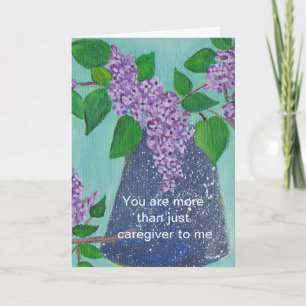  Care Giver Appreciation Card