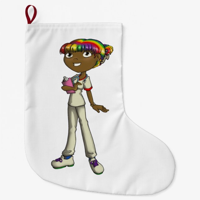 Care Large Christmas Stocking (Front)