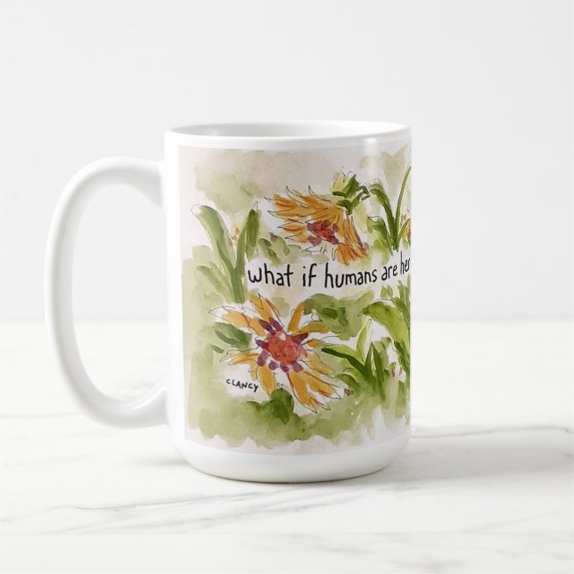Care Of The Plants Mug (Left)