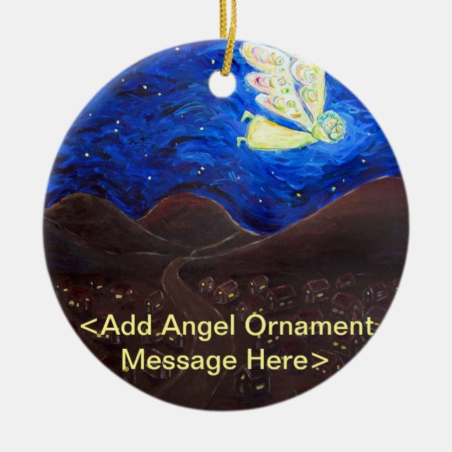 Care of the Soul Angel Holiday Gift Ornaments (Front)