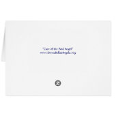 Care of the Soul Angel Note or Greeting Cards (Back Horizontal)