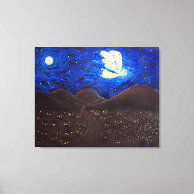 Care of the Soul Angel Painting Wrapped Canvas Art (Front)