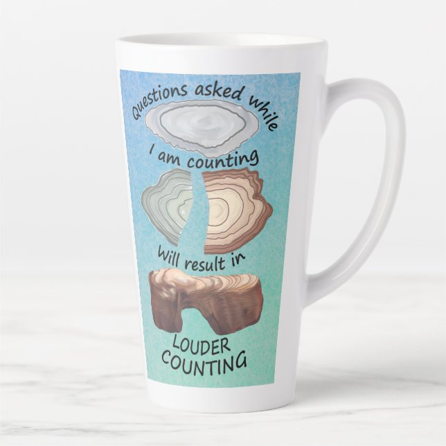 CARE Otolith Louder Counting Latte Mug (Right)