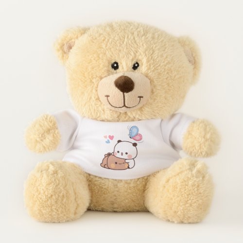 Care Panda bear Cute bubu and dudu love Teddy Bear