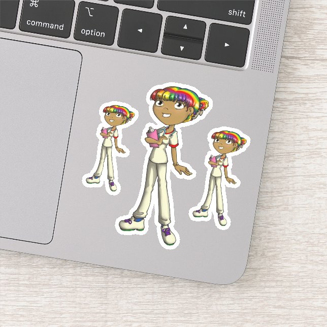 Care Sticker (Detail)
