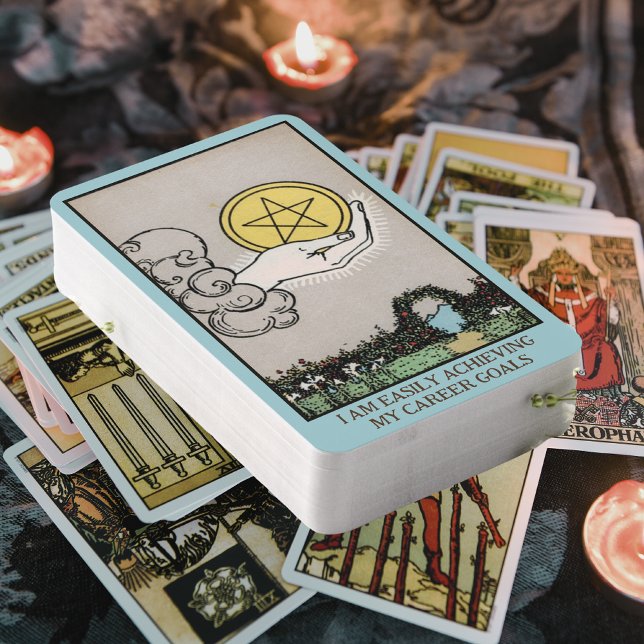 Career Affirmation | Ace Of Pentacles Tarot Card (Tarot Card Deck)