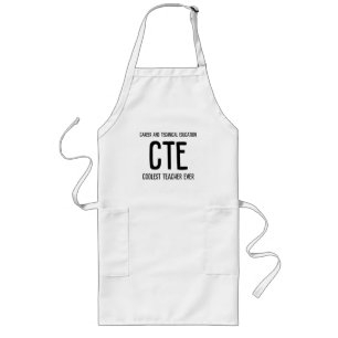 Career and technical education long apron