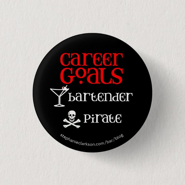 Career Goals Button (Front)