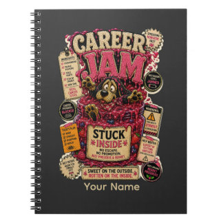 Career Jam Personalized Funny Office T-Shirt Notebook